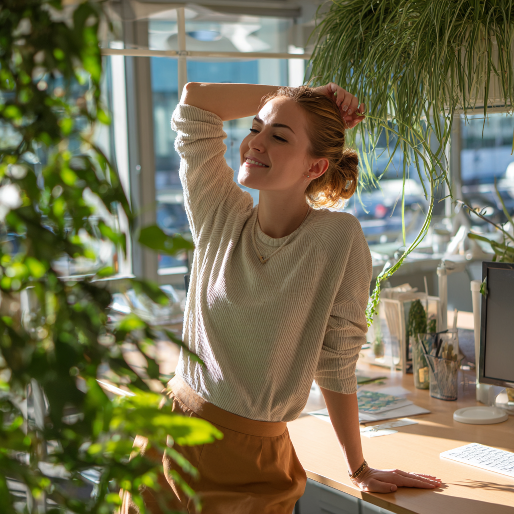 Fiatal magyar férfi koncentráltan végez jóga gyakorlatokat modern teremben, erős és rugalmas testtartással